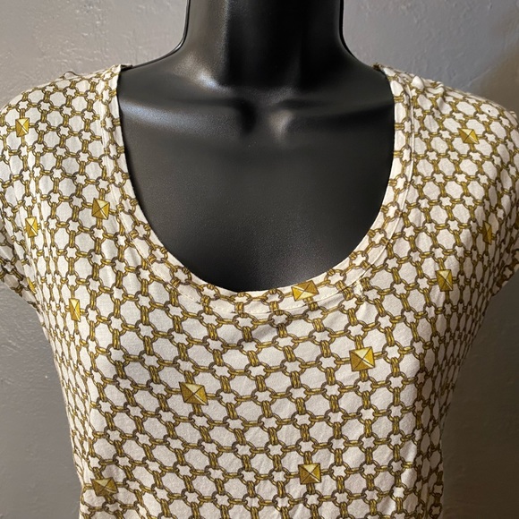 MICHAEL KORS Geometric print Short sleeve top - Picture 3 of 16